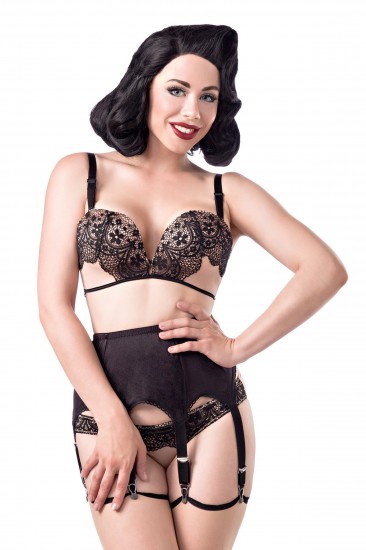 3-teiliges Set mit Push-Up BH