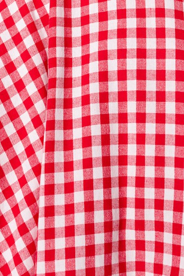 Jersey Tellerrock Rot mit Bund