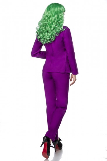 Lady Joker Halloween-Kostüm Set