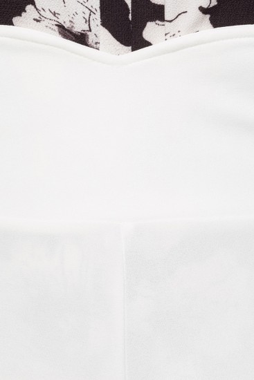 Modische Damen Marlenehose weiß