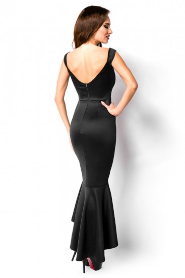 Off Shoulder-Volantkleid in Meerjungfrau-Look