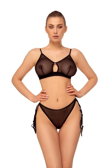 Dessous Set mit Strumpfhalter