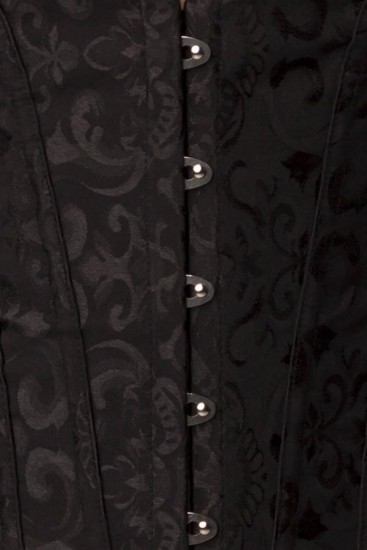 Feminine Corsage schwarz