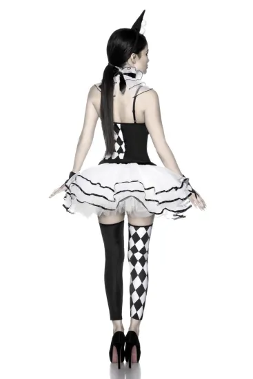 Harlekinkostüm mit Beinstulpen