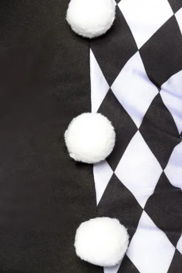 Harlekinkostüm mit Beinstulpen
