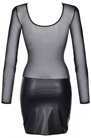 Langärmiges Kleid mit Rock & BH