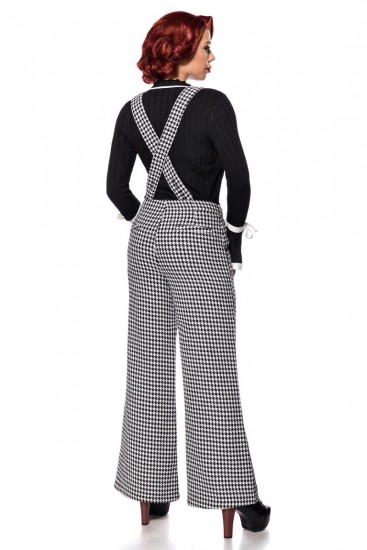 Marlenehose mit Hosenträgern