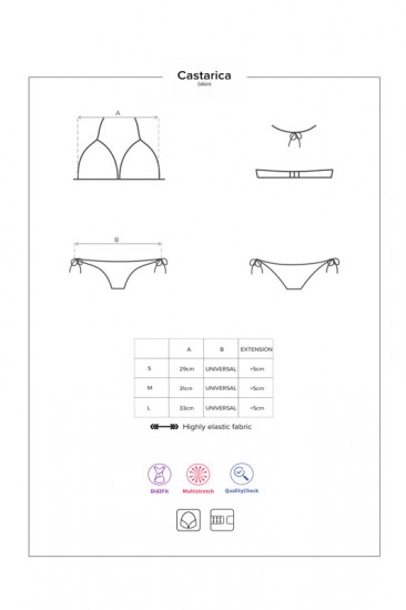 Sexy Obsessive Bikini in Kobaltblau