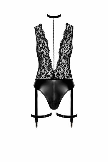 V-Body mit Strumpfhalter