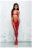 3-teiliges Wetlook Set in rot
