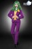Lady Joker Halloween-Kostüm Set