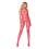 Bodystocking mit Cut-Outs pink