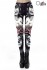 Día de Muertos Leggings in schwarz