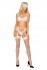 Dessous Set weiß mit Augenmaske