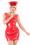 Erotische Minikleid in Rot