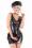 Erotische Minikleid in Schwarz