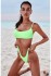 Heißer Beach Bikini in Neongrün