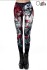 Leggings mit Gothic-Druck