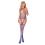 Netz Bodystocking in blau