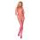 Netz Bodystocking in pink