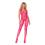 Pinke Netz Bodystocking
