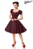 Retrokleid in schwarz/rot
