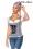 Sexy Mieder-Bluse mit Push-up