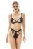 Spitzen Dessous Set mit Gummibändern