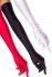 Ultralange Satin Handschuhe