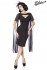 zauberhaftes Retro-Kleid schwarz