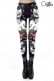Print inspiriert von La Catrina
