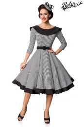 Kleid mit angesetztem Kragen