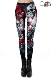 asymmetrischer Gothic-Druck mit ...